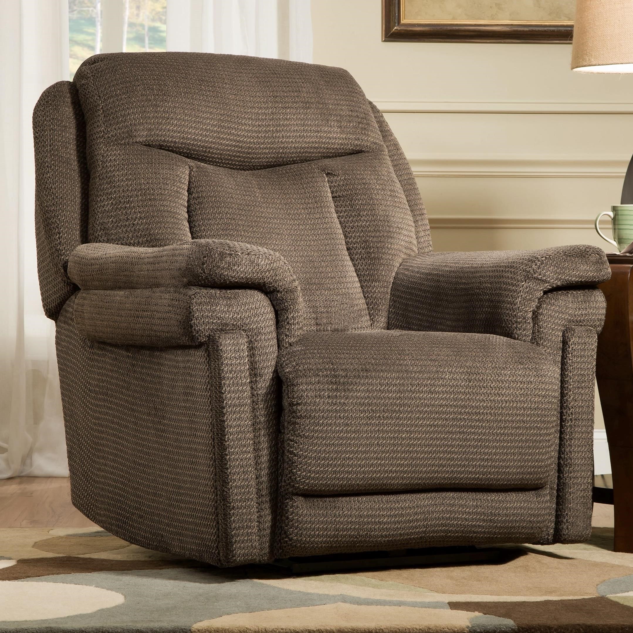 Southern Motion Recliners Masterpiece Power Headrest Rocker with Lumbar